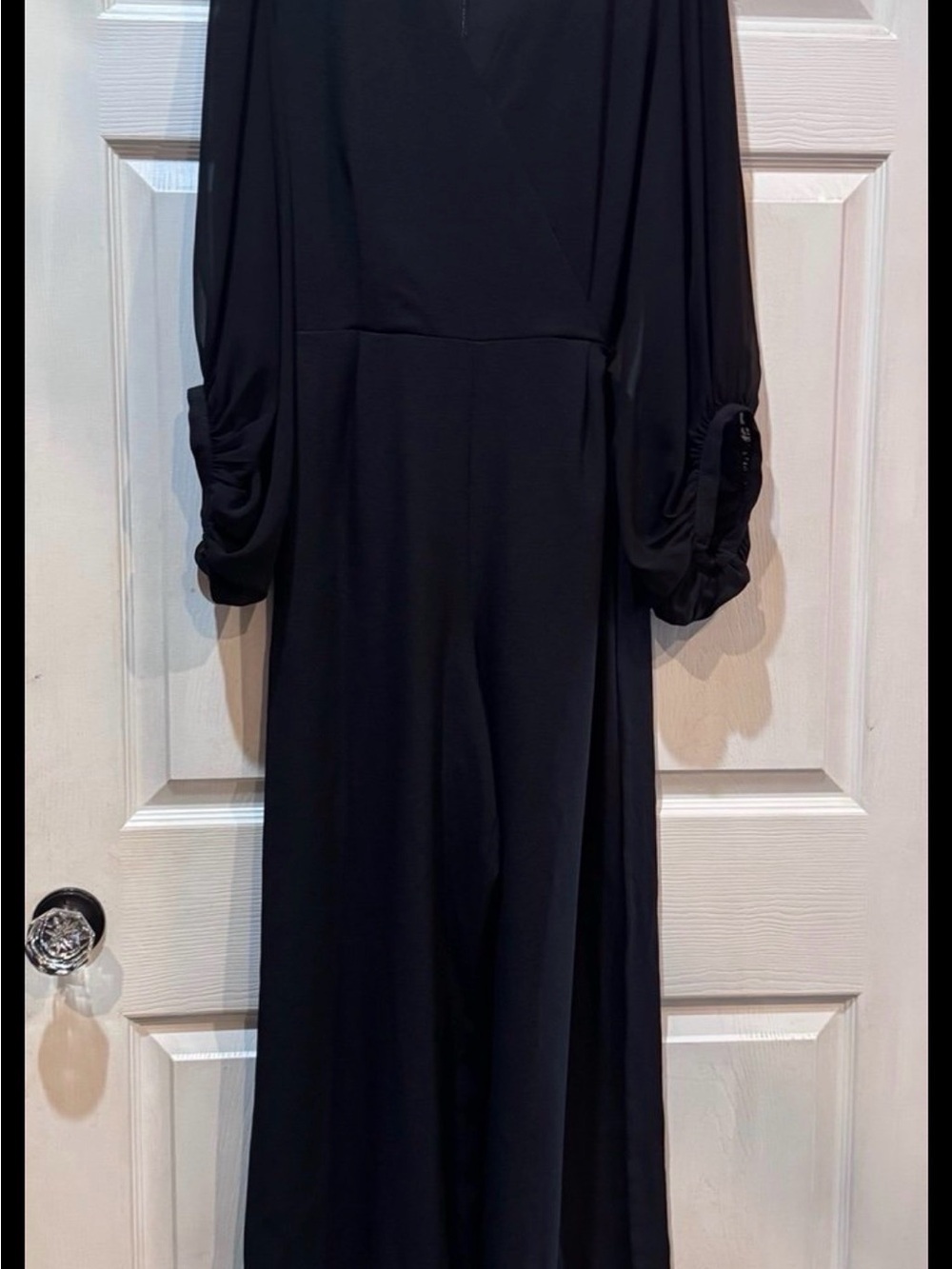 Donna Ricco Wrap Jumpsuit